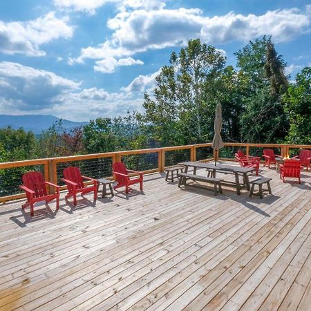 Smoky View Top Shelf Villa Pigeon Forge Eksteriør billede