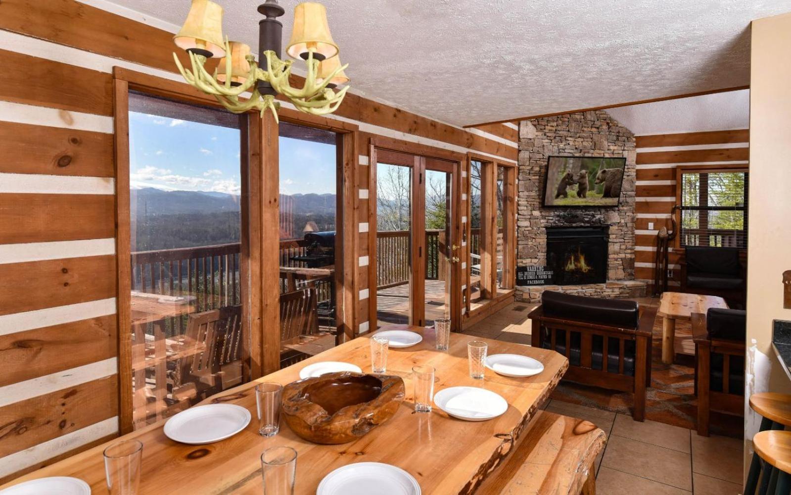 Smoky View Top Shelf Villa Pigeon Forge Eksteriør billede